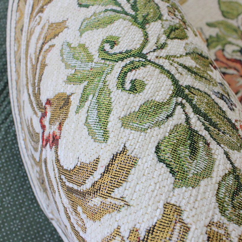 Ukeler Royal Collection New Traditional Oriental Round Rug Home Decor Collection Floral Round Rugs Carpet for Bedroom,4'x4' - Image 2